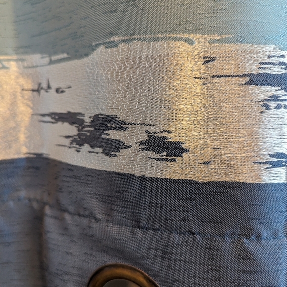 NWOT Bouclair grommet curtain panels 3 -84" x 52" panels - Picture 9 of 11